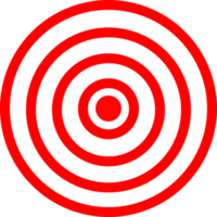 icono de destino rojo png