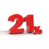 offre de 21 % png