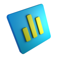 chart diagram graphic 3d icon png