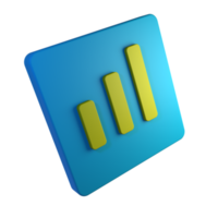 chart diagram graphic 3d icon png