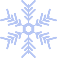ícone de floco de neve azul claro. conceito de inverno, ano novo e festival de natal png
