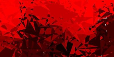 Light Red vector background with polygonal forms.