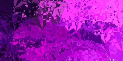 Light Purple, Pink vector backdrop with triangles, lines.