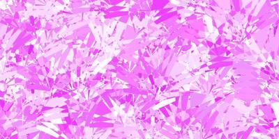 Light Purple vector pattern with polygonal shapes.