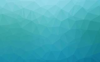 Light BLUE vector shining triangular background.