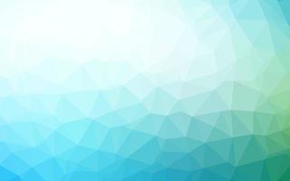 Light Blue, Green vector shining triangular template.