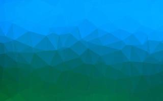 Light Blue, Green vector polygon abstract layout.