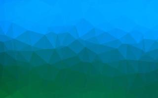 Light Blue, Green vector polygon abstract layout.