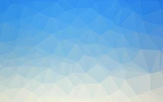 Light BLUE vector triangle mosaic texture.