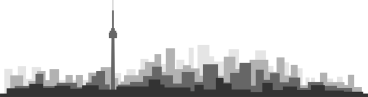 modern cityscape skyline. png