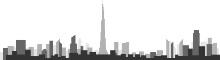 modern cityscape skyline. png