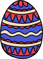 sencillez huevo de pascua dibujo a mano alzada png