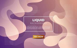 modern abstract purple brown dynamic wavy geometric shape decoration background. eps10 vector