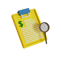3d notepad icon isolated - 3d render png