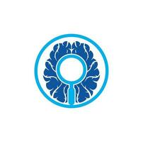 Find Brain Logo Design Template Flat Style Design Vector. Search brain logo design icon. vector