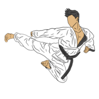 karate ikon illustration png
