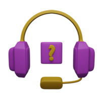 Support 3d icon, suitable as an additional element in your design use png