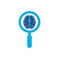 Find Brain Logo Design Template Flat Style Design Vector. Search brain logo design icon. vector
