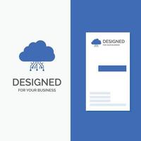 Business Logo for cloud, computing, data, vector