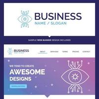 Beautiful Business Concept Brand Name Infrastructure. vector