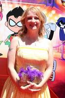 los angeles - 22 de julio hynden walch at the teen titans go to the movies estreno en el teatro chino tcl imax el 22 de julio de 2018 en los angeles, ca foto