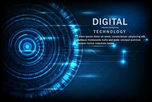 PrinAbstract technology background Hi-tech communication concept innovation background vector illustration