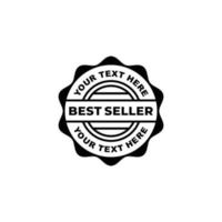 Best seller stamp icon vector illustration