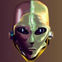 Alien Mask Vector