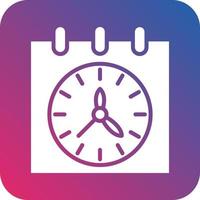 Timetable Icon Style vector