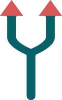 Split Icon Style vector