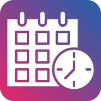Schedule Icon Style vector
