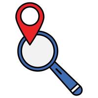 Search location Which Can Easily Modify Or Edit vector