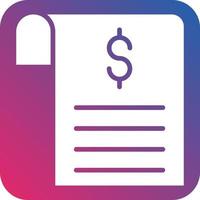 Expenses Icon Style vector