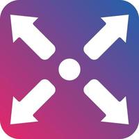 Expand Icon Style vector