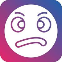 Suspicious Icon Style vector