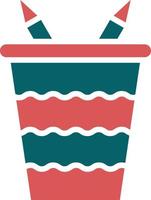 Pencil Case Icon Style vector