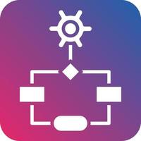 Workflow Icon Style vector