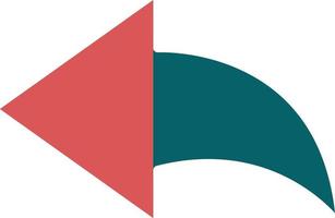 Reply Icon Style vector