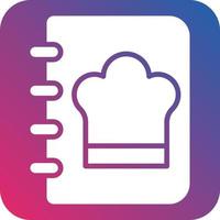 Cookbook Icon Style vector