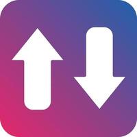 Opposite Arrow Icon Style vector