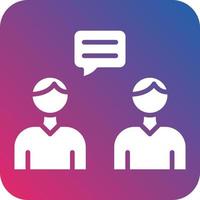 Conversation Icon Style vector