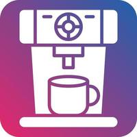 Coffee Machine Icon Style vector