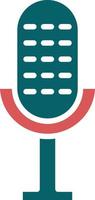 Microphone Icon Style vector