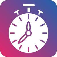 Stopwatch Icon Style vector