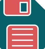 Save Icon Style vector