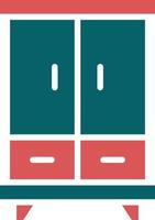 Cupboard Icon Style vector