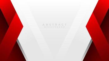 diseño de fondo abstracto moderno blanco rojo vector