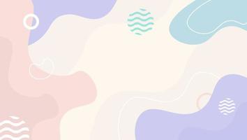 Flat design abstract background vector