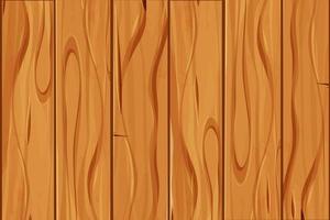 textura de madera vieja, cubierta de tablones, fondo de juego de interfaz de usuario, patrón sin costuras en estilo de dibujos animados aislado. material detallado y texturizado. . ilustración vectorial vector