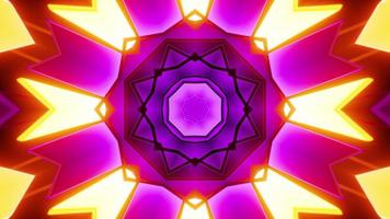 Purple Neon Motion Background Vj Loop. Infinitely looped animation. video